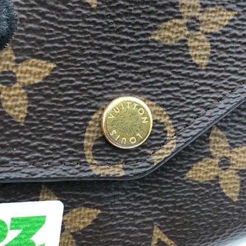 Authentic LOUIS VUITTON Monogram (LV Stories) portefeuille Sarah M63318 Wallet - Picture 13 of 20