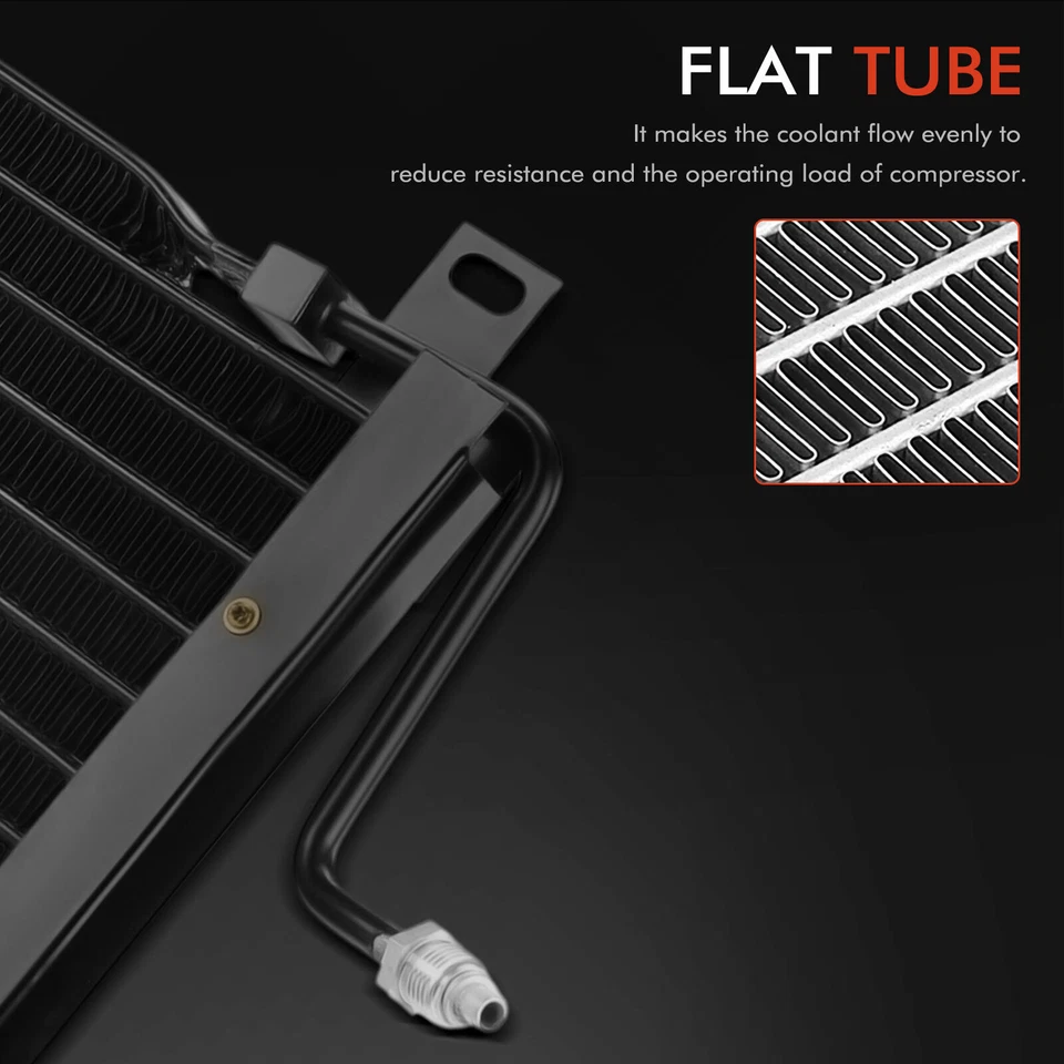 Condensador de aire acondicionado con soporte para Chevrolet Corvette 1969 1970 1971 1972 3949932 Foto 3 de 4