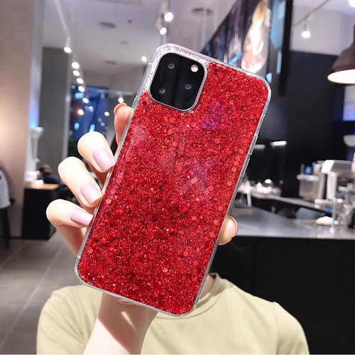 Glitter Glossy Shockproof Slim Soft Phone Case For iPhone 16E 15 14 13 12 11 X 7 - Picture 13 of 14