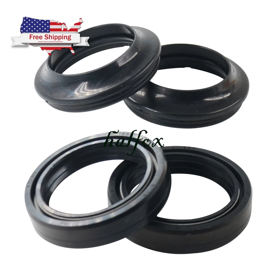 Kit de sellos de aceite antipolvo de horquilla de EE. UU. para KAWASAKI VN800 900 VN1500 VULCAN Z1000 ZZR 600 Foto 2 de 4