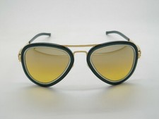 IC BERLIN Rinaldo P. Matte Gold/Rocket Fuel Aviator 52mm Sunglasses