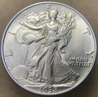 1938 Walking Liberty Half Dollar (C36)
