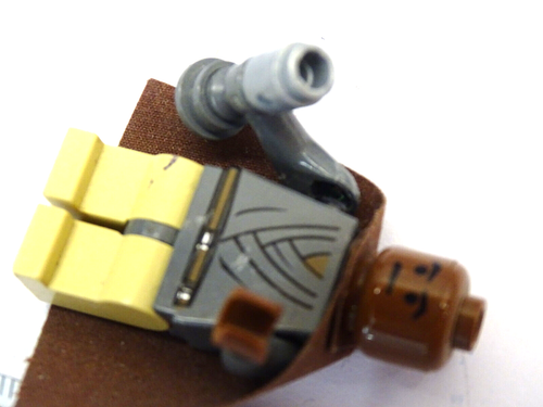 Lego Star Wars defekt Mace Windu Light Up elek. Lichtschwert leuchtet Lightsaber - Bild 8 von 14