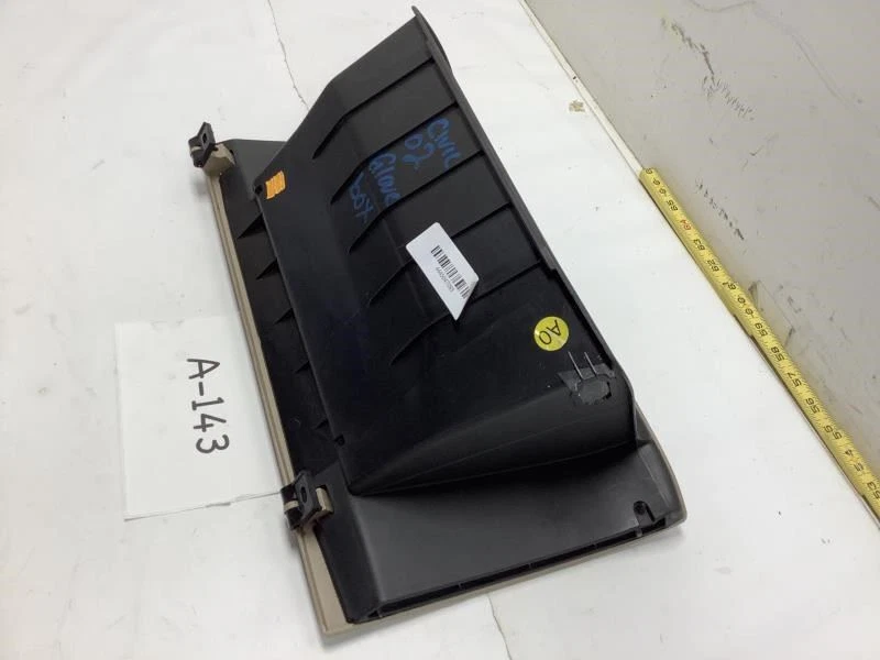 Honda Civic 2002 tablero delantero guantera compartimento almacenamiento beige OEM+ Foto 2 de 4