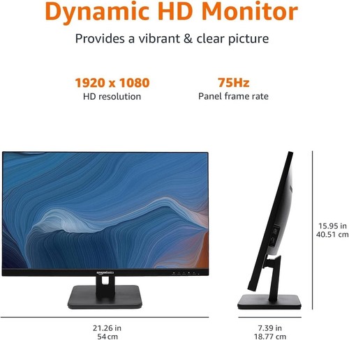 AOC 24E2QA 23.8'' 1080p FHD IPS LED Monitor - Picture 7 of 9
