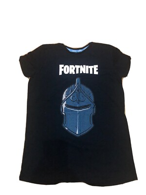 Boys Size Large (14 Year Old) Black Fortnite T-Shirt UK