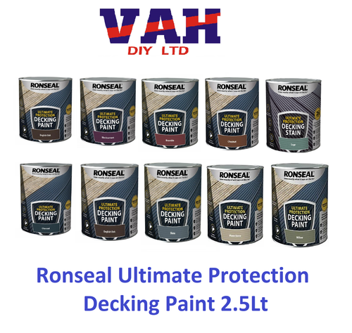 Ronseal Ultimate Protection Decking Paint - All Colours / 2.5L - Picture 58 of 100