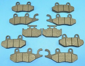 YAMAHA Front Rear Brake Pads YXR 700 RHINO 2008 2009 2010 2011