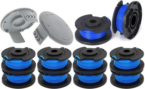 10er Pack Spule One + Fadenschneider Schnur 18 V 24 V 40 V Unkrautfresser für Ryobi Ersatz