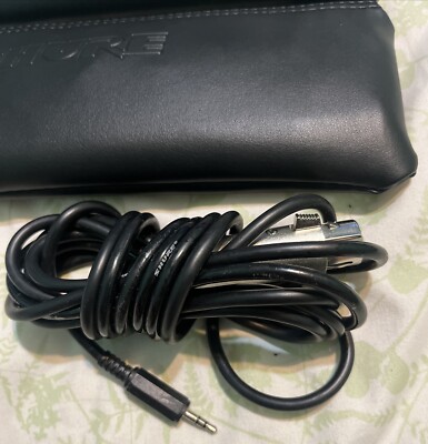 SHURE PG81 CONDENSER MICROPHONE W/ Cord Black EUC Tested | eBay