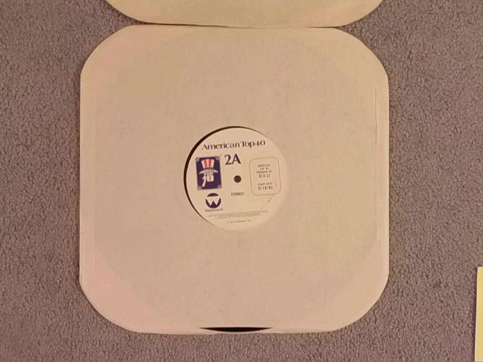 1981 AMERICAN TOP 40 CASEY KASEM CHART DATE 9-19-81 - PROGRAM 813-12 4XLP ALBUMS Foto 4 de 4