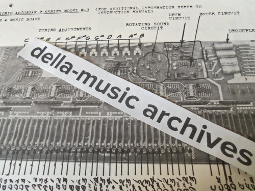 IORIO ACCORGAN F SERIES TECHNICAL/ SCHEMATIC DIAGRAMS MANUAL *RARE OOP/NOS - Picture 4 of 7