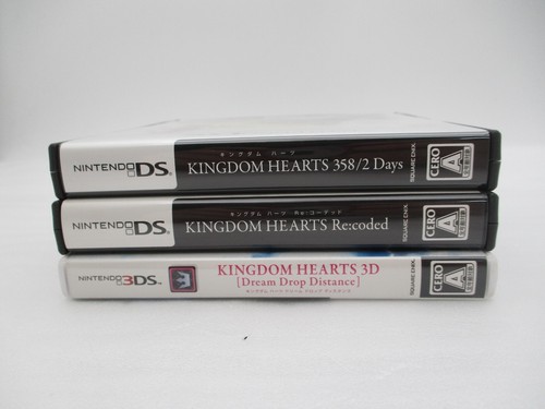 Nintendo DS KINGDOM HEARTS Re:Coded 358/2 Days & 3DS Dream Drop Distance Japan - Picture 3 of 10