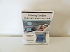 Cooling Knee Pillow Calming Comfort Charcoal Infused Memory Foam Cooling Gel New