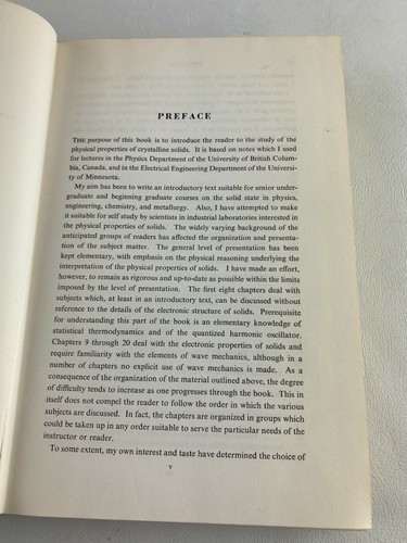 Festkörperphysik von A.J. Dekker - Vintage 1961 Hardcover, Prentice Hall - Bild 8 von 12