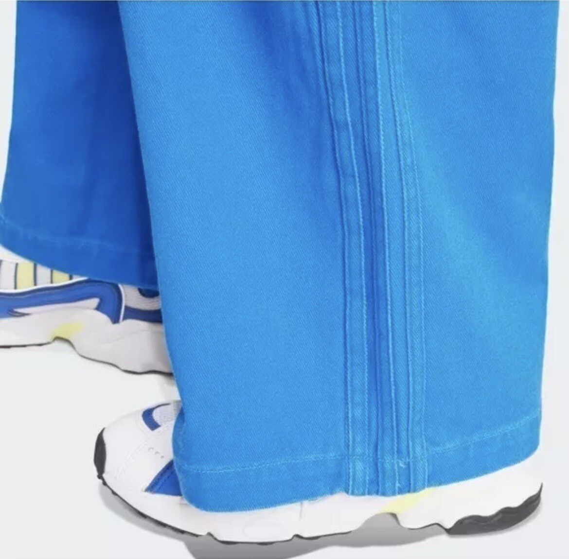 【ADIDAS】3S Jeans - Blue / IU2455 Adidas x Kseniaschnaider 3 Stripe Jeans Womens 25” IU2455