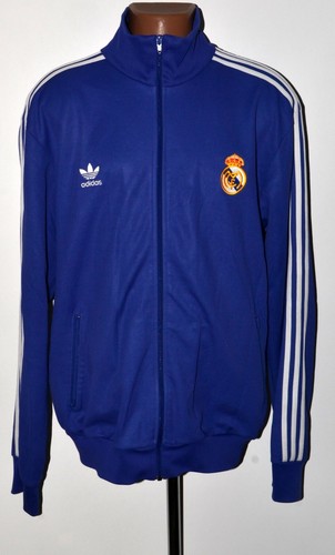 REAL MADRID SPAIN TRAINING FOOTBALL JACKET ADIDAS ORIGINALS SIZE XXL - Picture 1 of 6