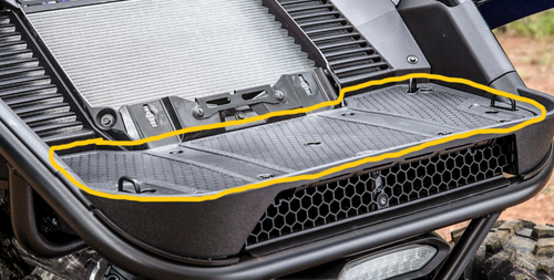 YAMAHA YXZ1000R YXZ PLATAFORMA DE CARGA TRASERA CUBIERTA DE PLÁSTICO, PLATAFORMA B5H-F4841-01-0 - Imagen 2 de 4