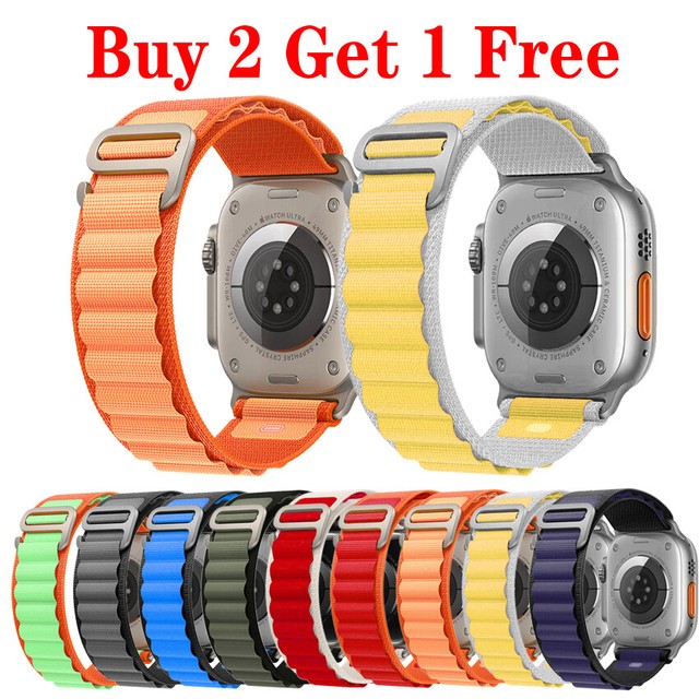 Nylon Strap 38-49mm Loop For Apple Watch Series Ultra 8 7 6 5 4 SE Alpine Band Nylon Strap 38-49mm Loop For Apple Watch Series Ultra 8 7 6 5 4 SE Alpine Band