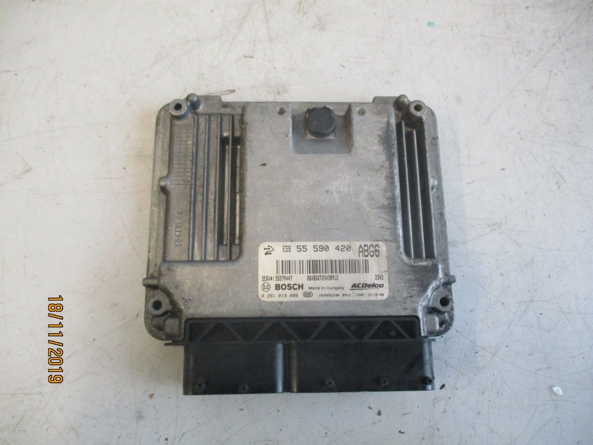 VAUXHALL ASTRA J 2013 2.0 DIESEL MANUAL ECU ENGINE CONTROL UNIT 