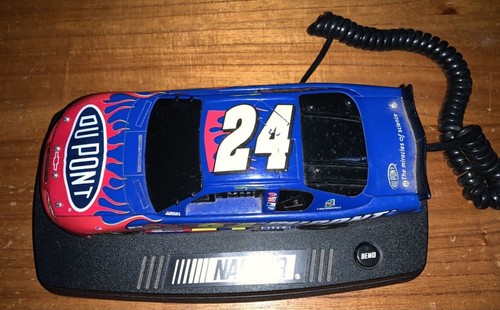 NASCAR Jeff Gordon telefono con cavo parlante suoni da corsa RARO - Foto 3 di 5
