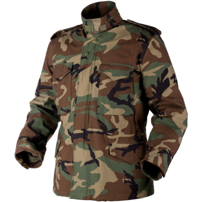 Helikon Genuine M65 Military Field Jacket Army Combat Parka Woodland Camo S 3XL eBay