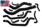 Mitsubishi Eclipse GST GSX Spyder 4G63 Silicone Radiator Hose Kit 95-99 Black +