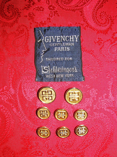 VINTAGE GIVENCHY LOGO GOLD STYLE REPLACEMENT BLAZER BUTTON SET 2-20MM / 6-15MM - Picture 9 of 22