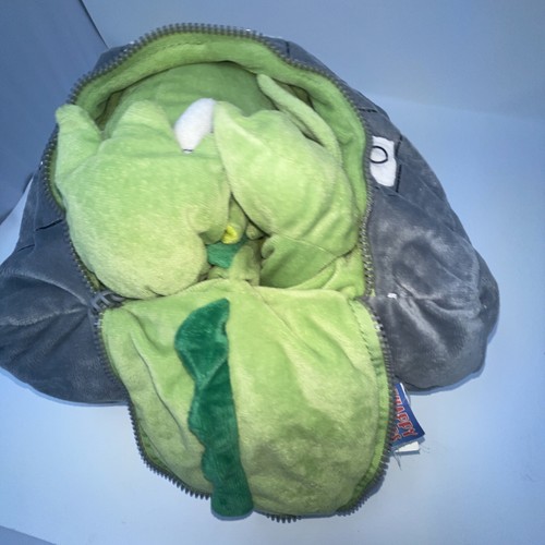 Happy Nappers Dragon pillow Plush Turns from Castle to Dragon - Picture 7 of 17
