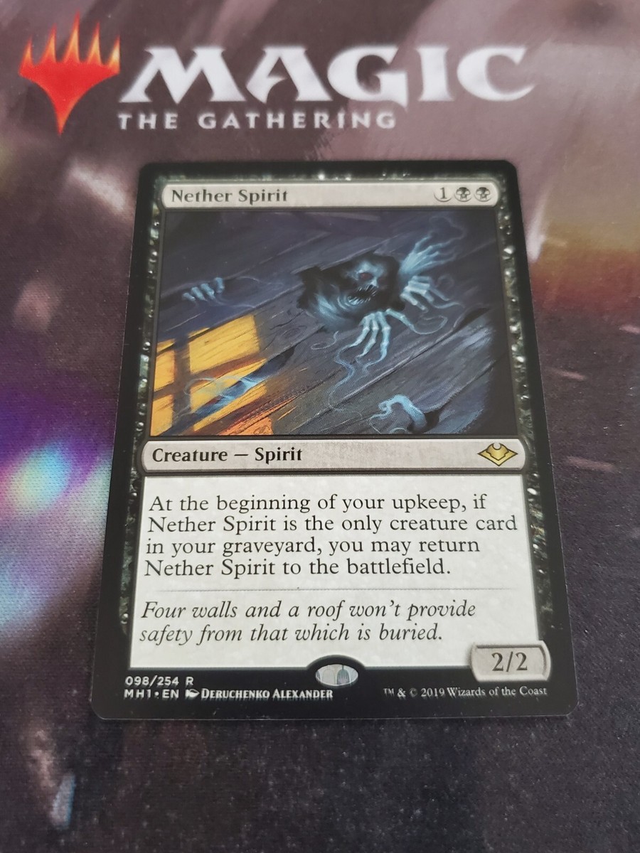 MTG. 2x Nether Spirit. Modern Horizons. Nm | eBay