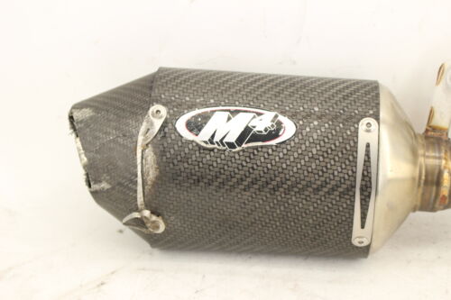 2015 Yamaha Yzf R3 M4 Exhaust Pipe Muffler Slip On Can Silencer - Picture 2 of 12