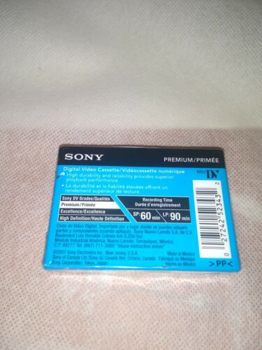 Sony DVC Digital Video Casette Premium 60 Min LP:90 DVM60PRL - Imagen 2 de 3