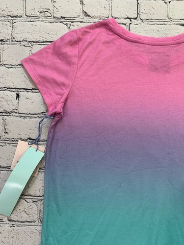 NWT More Than Magic Pajamas Girls XXL (18) Salt Sand Sea Ombré Sleepwear Tshirt - Picture 14 of 17