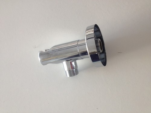 BOSSINI C 12000 PRESA  A MURO 1/2"CON SUPPORTO DOCCIA IN  OTTONE CROMATO  - Bild 1 von 2