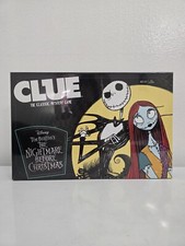 Clue Nightmare Before Christmas Board Game 2021 USAopoly Brand New Sealed