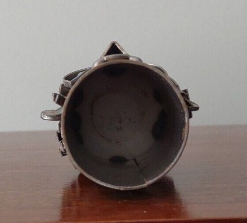 🌟 Steampunk Metall Kunst Kopf Gesicht sehr ausgefallen Handarbeit - Bild 7 von 10