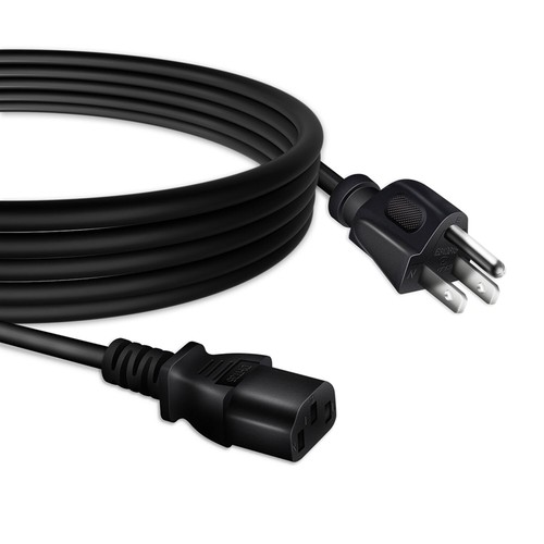 UL 6ft AC Power Cord For Gemini AS-2115BT 15 in. 2000 Watt Powered Loudspeaker - Picture 2 of 5