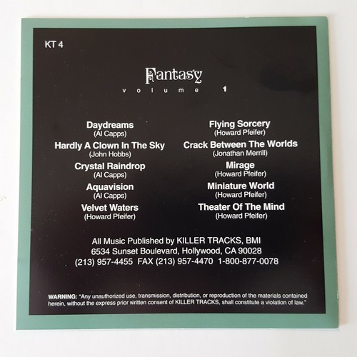 Killer Tracks Production Music Stock Music Library, Single CD ( Your Choice ) - Picture 34 of 310