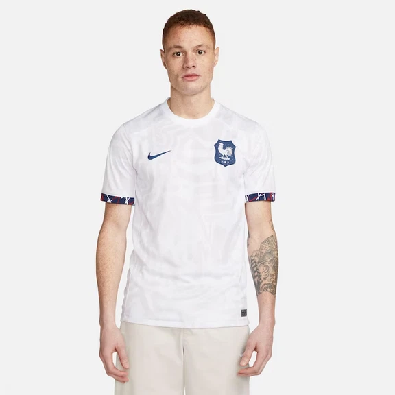 France No8 Benarfa Away Soccer Country Jersey