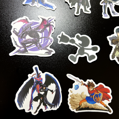 Videogame sticker pack 11 PCS Nintendo Anime - Picture 5 of 5