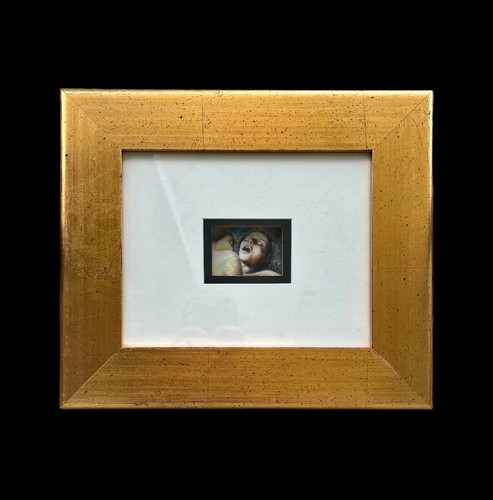 Erotic Artist Signed/Dated - “Pretto ‘99” - Framed Painting. Gem! - Picture 2 of 6