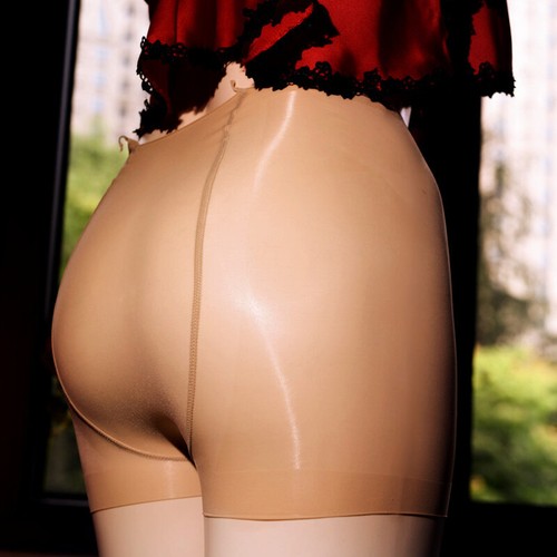Women Sexy Panties Oil Shiny Sheer See-Through Lingerie Stretch Sissy Lingerie - Picture 19 of 19