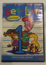 See and Learn Numbers DVD Preschool Kindergarten Homeschool New