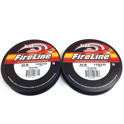 Hilo de cuentas FireLine 4 lb cristal humo negro herrero 15 yardas 50 125 yardas/carrete - Imagen 6 de 23
