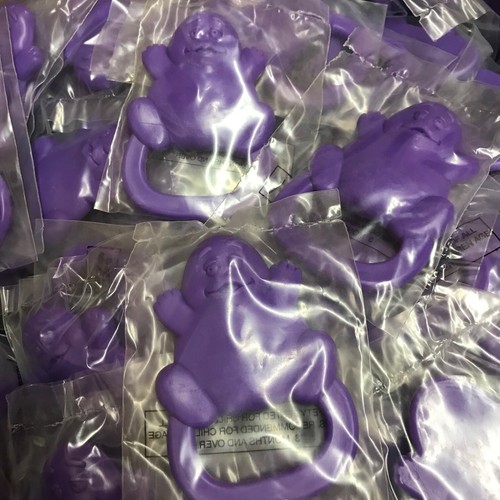 McDonalds Grimasse Beißring & McDonaldland Rassel Happy Meal Spielzeug Vintage 1988 Neu - Bild 11 von 14
