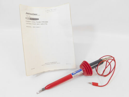 Heathkit IMA-1000-1 High Voltage Probe x1000 for 1 mOhm Inputs CLEAN VINTAGE - Picture 1 of 5