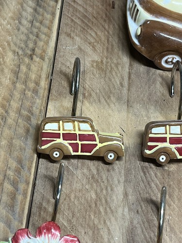 Zahnbürstenhalter Studebaker Neuheit Woody Kombi Keramik Duschringe - Bild 2 von 8