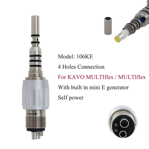 Dental High Speed Mini Head Handpiece Fiber Optic Turbine KAVO Coupling LED 4H - Picture 42 of 50