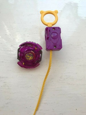 pink and purple beyblades