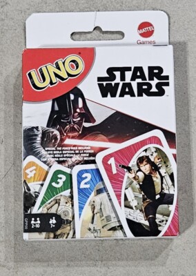UNO Card Game - Star Wars Theme (New, Limited)
